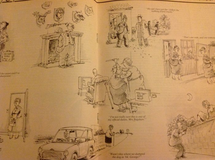 3 Vintage 1980s Punch Magazines