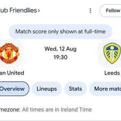 Manchester Vs Leeds