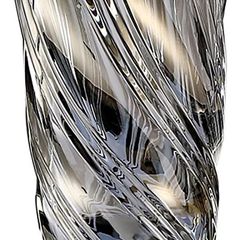 Brand New Glass Flower Vase, 24cm Tall Modern Minimalist Glass Vase Morden Crystal Decorative Handmade Flower Vase.