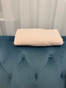 double fitted sheet pink