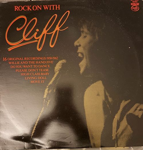 Cliff Richard Rock On With Cliff  1980 UK Mono Vinyl LP MFP 50467