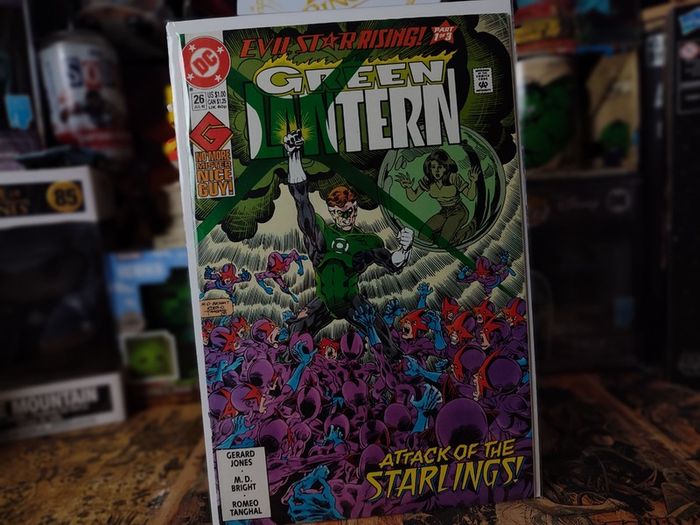 Green Lantern ! Issue #26 ! Attack of the Starlings ! 1992 ! by DC Comics !