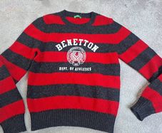 Benetton Christmas  Boys jumper 8-9