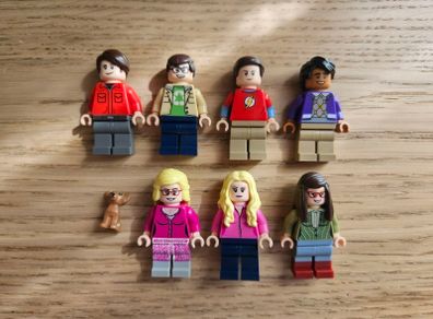 lego minifigures set, ideas big bang theory 21302