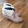 ECCO Jaffna Fur Ankle Boots in Camel for Women size 38 Image 10