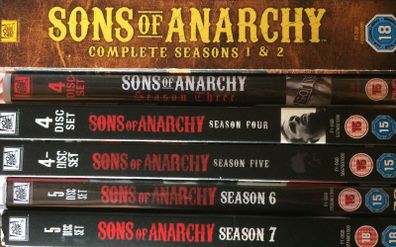 Sons Of Anarchy (Complete Series 1-7) [DVD TV Boxsets]