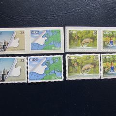 Ireland Europa 1995/2001 Four sets.Self-Adhesive and Gummed.
