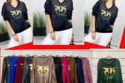 Velor sweatshirt