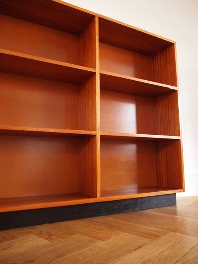 Mid Century Teak Open Shelving / Bookcase Vintage Retro 1960s