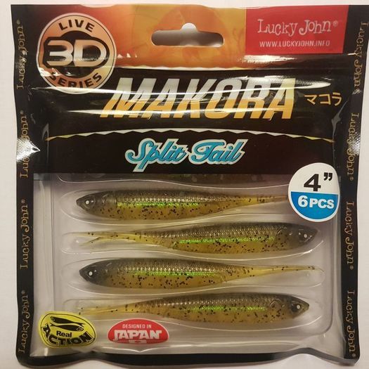 Lucky John 4" Makora 3D Real Action