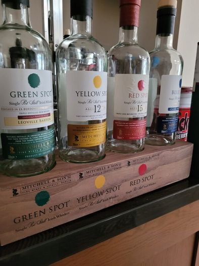 EMPTYwhiskey bottles
