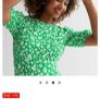 Green size 10 maternity dress Image 6