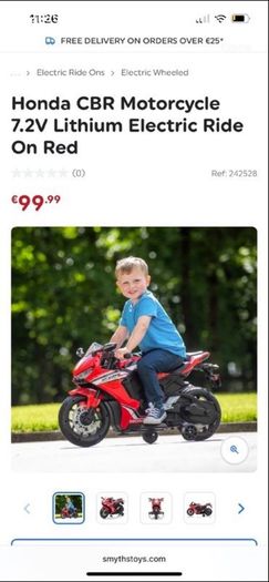 2 x electric motorbikes