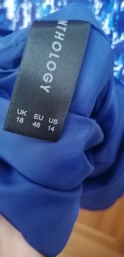 Dress  Anthology avoca size 18 lovely   colours in design lined new with tags