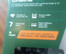 chainsaw chain