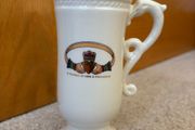 Vintage Cre Irish Porcelain Claddagh ring mug