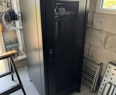 Comms Cabinet + Ubiquiti Switch
