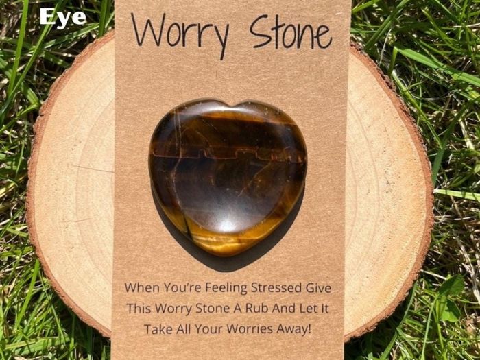 Worry Stones Gemstone Crystal Pocket Fidget Anxiety