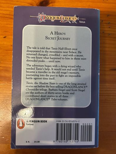 Fantasy book:'Dragonlance. Preludes II' trilogy