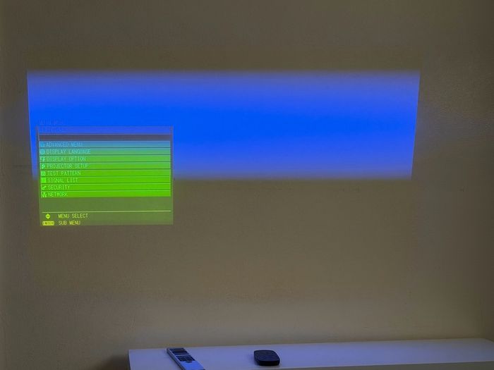 6000 Lumens Professional Projector  Daylight Ready