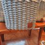 trio of baskets, cotton cable look, New England style, Image 2