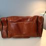 Stunning vintage leather Boston bag in Cognac Leather Image 3