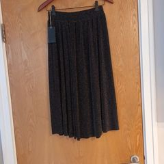 Golden Spiderweb- New Collection  Black Skirt WIth A Sparkle. .  S. 14.    B.N.W.T.