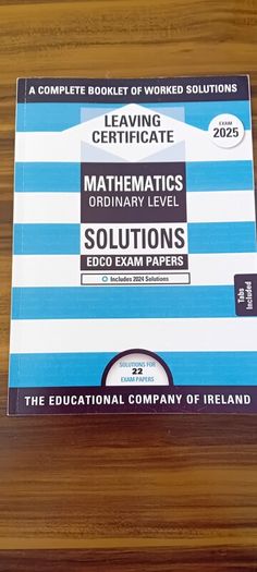 various leaving cert books