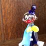 Minature Munrano Glass Ornamental Clown Image 3