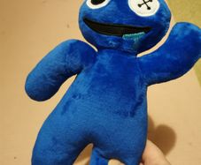 Blue- rainbow friends soft toy