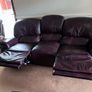 Leather recliner sofa Image 5