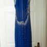 Royal Blue Debs Dress Image 7