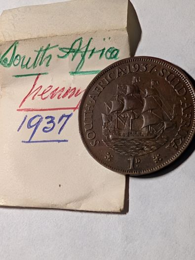 1937 Penny South Africa