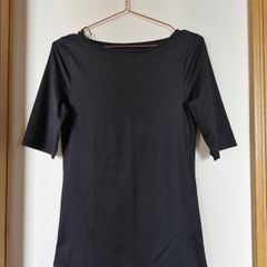 Camaieu Top Half Sleeve Black s. L
