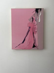 Pink Lady Canvas