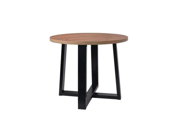 FLEXI 170 Extendable Round Dining Table Laminated