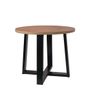 FLEXI 170 Extendable Round Dining Table Laminated Image 2