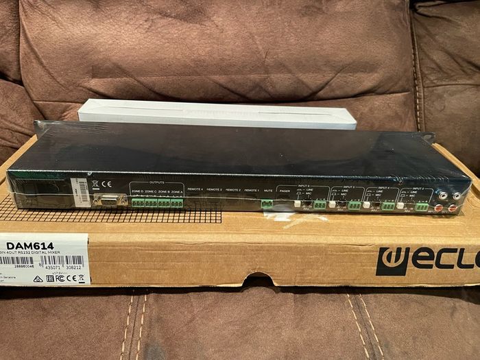 Ecler DAM614 RS232 Digital Mixer