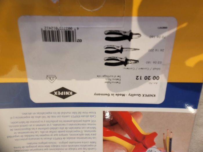 Knipex VDE Pliers set