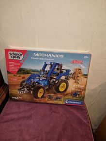Brand New Clementoni Mechanics Farm Equipment