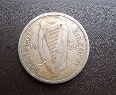 Irish Republic. Silver Florin (1928)