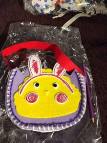 handmade Easter bag
