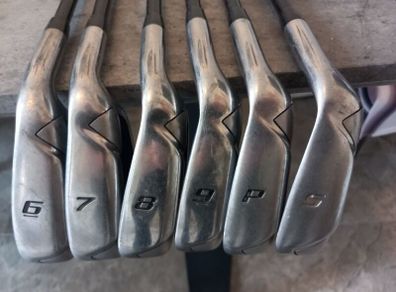 Taylormade golf irons. Right handed clubs