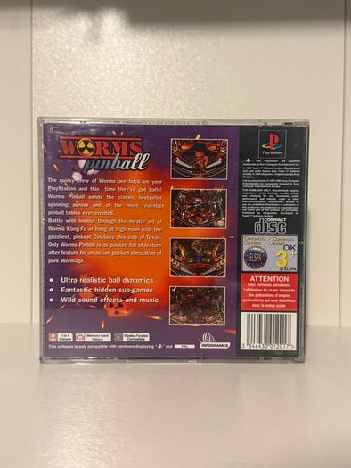 Worms Pinball Ps1