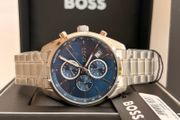 BOSS Grand Prix Mens Watch 44.5mm Blue 1514226