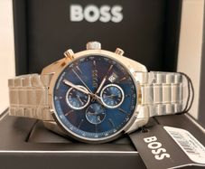 BOSS Grand Prix Mens Watch 44.5mm Blue 1514226