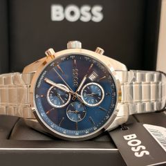 BOSS Grand Prix Mens Watch 44.5mm Blue 1514226