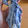 Blue and white figurine vintage hollow inside Image 7
