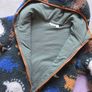 4-5years. Jojo Maman Bebe Dinosaur Fleece Jacket Image 3