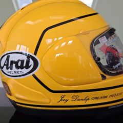 Arai RX-7V EVO Joey Dunlop 25th Anniversary limited edition helmet